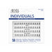 Ardell Individuals knot-free short black lashes.