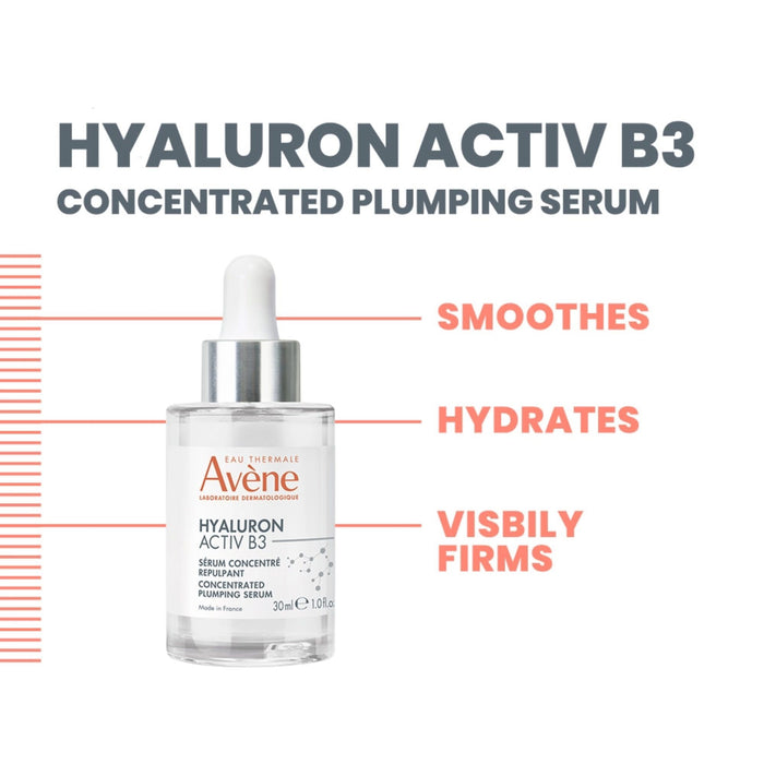 Avène hyaluron activ B3 concentrated plumping serum use results