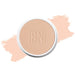 Ben Nye Color Cake Foundation PC-1W Pale Rose with Swatch behind product