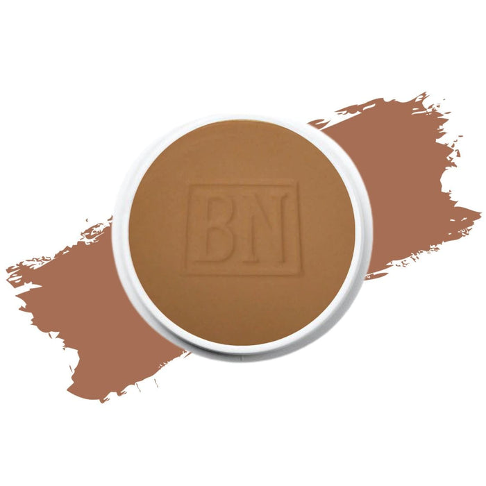 Ben Nye Color Cake Foundation PC-205 Mocha Java with Swatch behind product