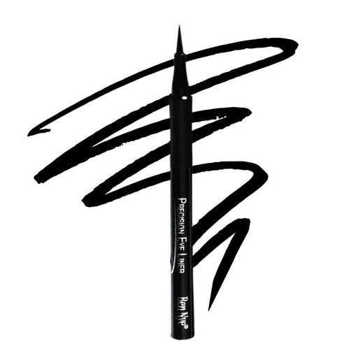 Ben Nye Precision Eye Liner PEL-1 Black Ink with swatch