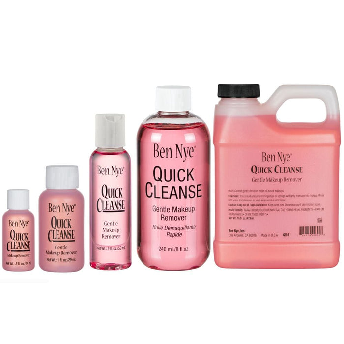 Ben Quick Cleanse bottles all sizes