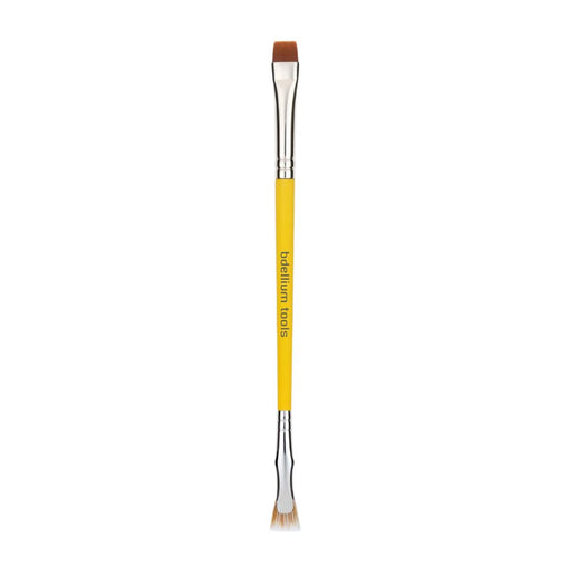 Bdellium Studio Brush 727 Double Ended Bent Lash Fan/Flat Definer