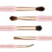 Bdellium Pink Golden Triangle Eyes Set brushes stylized