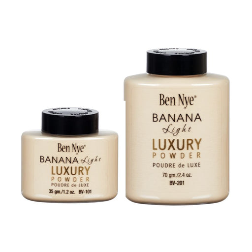Ben Nye Luxury Light Banana Powder all sizes