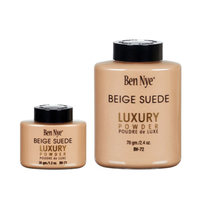 Ben Nye Luxury Powder Beige Suede All sizes