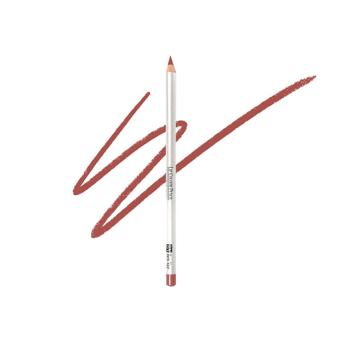 Ben Nye Lip Colour Pencil LP-142 Salsa in from of Color Swatch