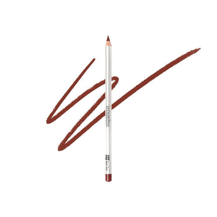 Ben Nye Lip Colour Pencil LP-143 Chocoholic in from of Color Swatch