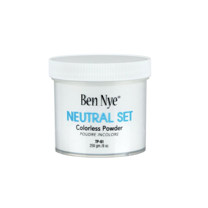 Ben Nye Colorless Face Powder Neutral Set 8oz white