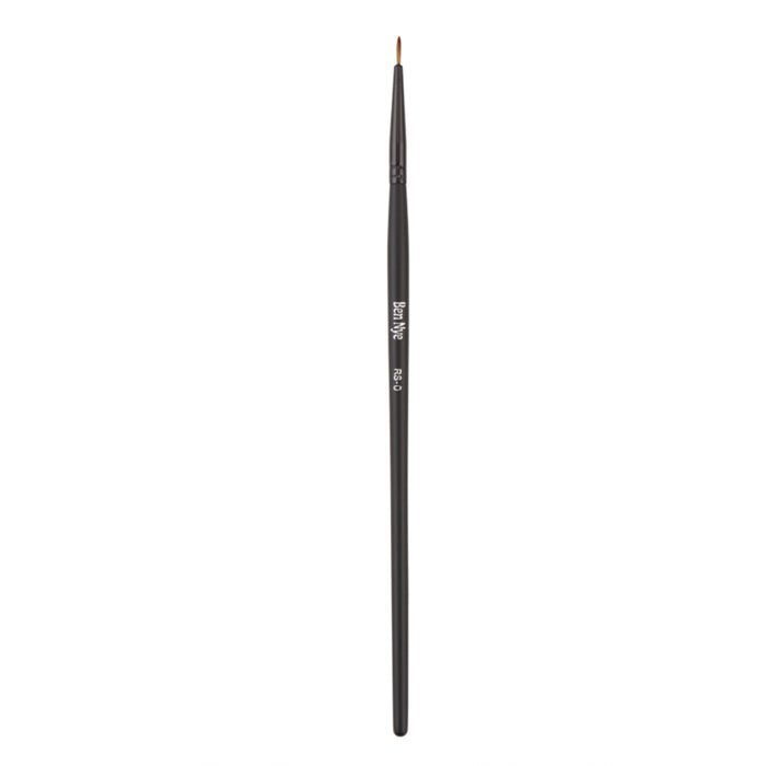 Ben Nye RS-0 extra fine detail brush with ultra-small pointed tip for precision line work, veins, hair strokes, and FX detailing.