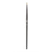 Ben Nye RS-1 fine point makeup brush with narrow tapered bristles for detailed special effects, lining, and intricate color placement.