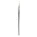 Ben Nye RS-2 fine detail brush featuring a small tapered tip for precision makeup application, line work, and controlled blending.
