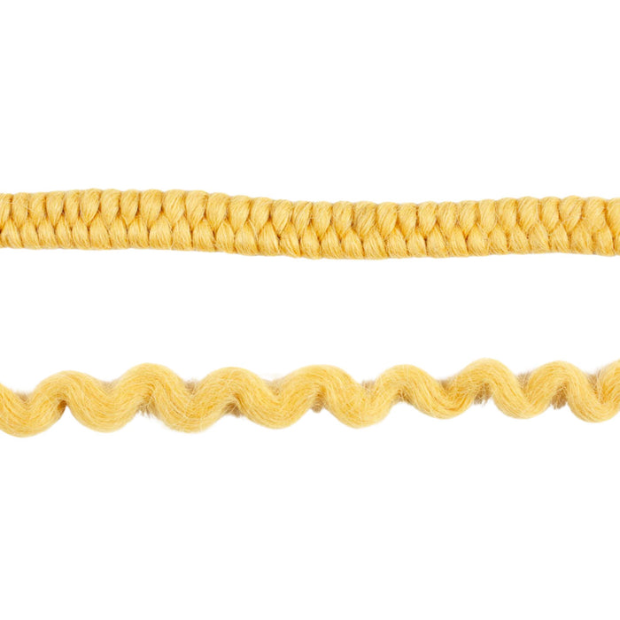 Ben Nye Crepe Wool Hair WH-4 Strawberry Blond: tight and expanded strands