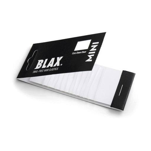 Blax Snag-Free Elastics Clear 2mm 12 count