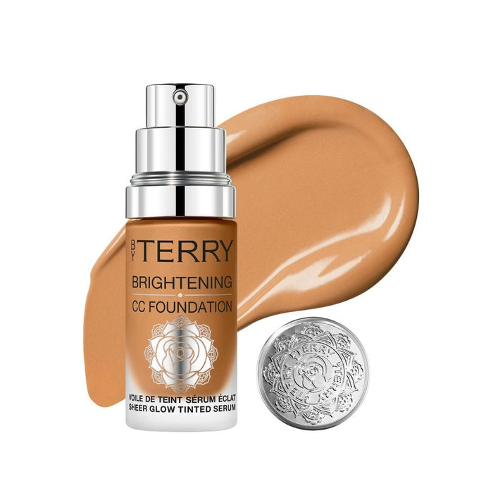 By Terry Brightening CC Foundation 7N Medium Deep Neutral with swatch