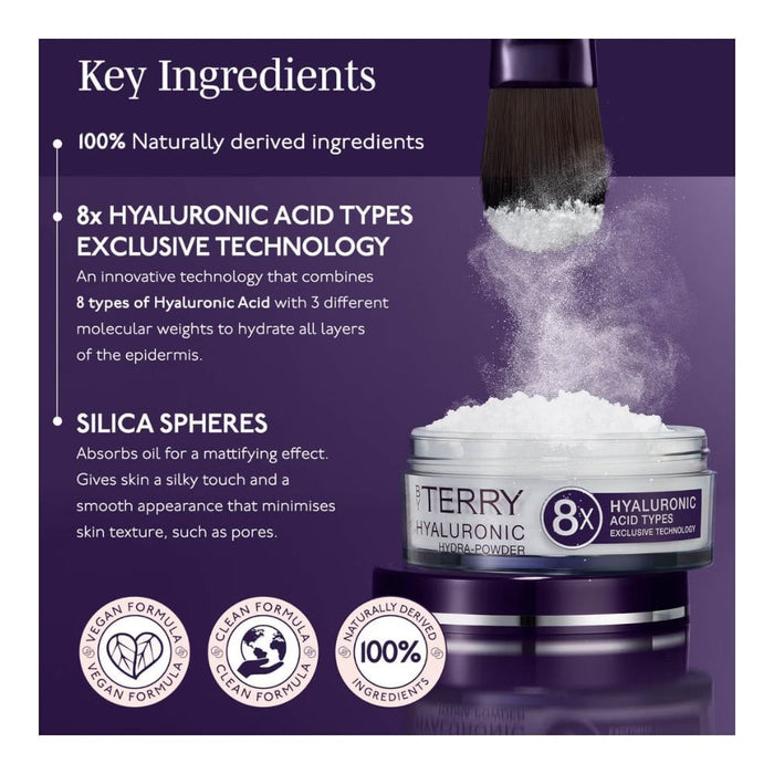 By Terry Hyaluronic Hydra-Powder 0 colorless key ingredients