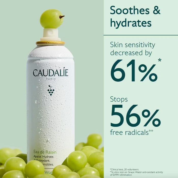 Caudalie Organic Grape Water Face Mist 10.7oz (Disc)