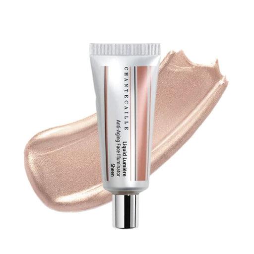 Chantecaille anti aging Liquid Lumiere tube sheen with swatch