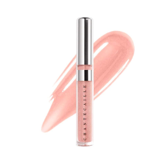 Chantecaille Brilliant Gloss Charm with Swatch behind product