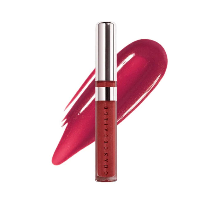 Chantecaille Brilliant Gloss Glamour with Swatch behind product