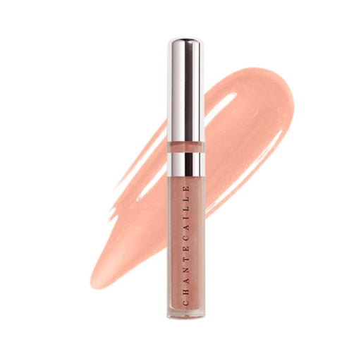 Chantecaille Brilliant Gloss Modern with Swatch behind product