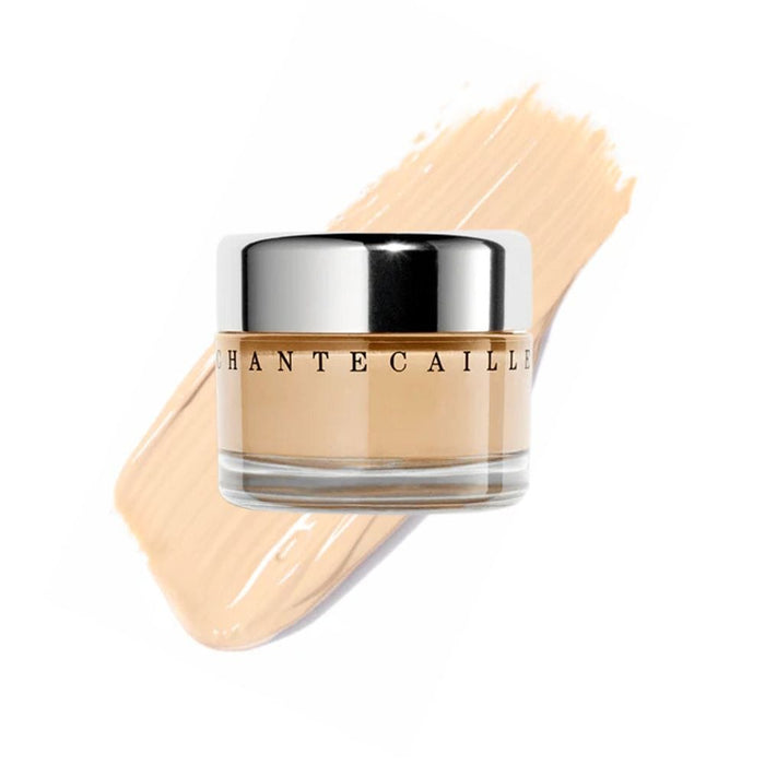Chantecaille Future Skin Camomile with swatch behind product