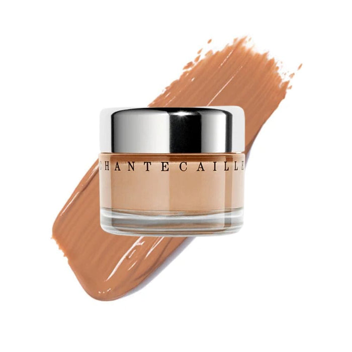 Chantecaille Future Skin Hazel with swatch behind product