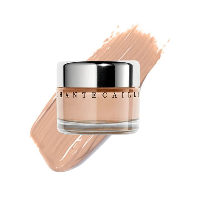 Chantecaille Future Skin Nude with swatch behind product