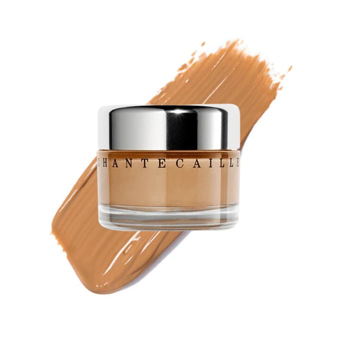 Chantecaille Future Skin Wheat with swatch behind product