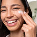 Dew Good Illuminating Serum Sunscreen applied on model's face