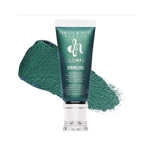 Danessa Myricks Colorfix Sparklers Evergreen with swatch