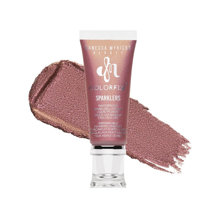 Danessa Myricks Colorfix Sparklers Flare with swatch