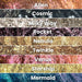 Danessa Myricks ColorFix Foil Cosmic Color Chart with names of shades