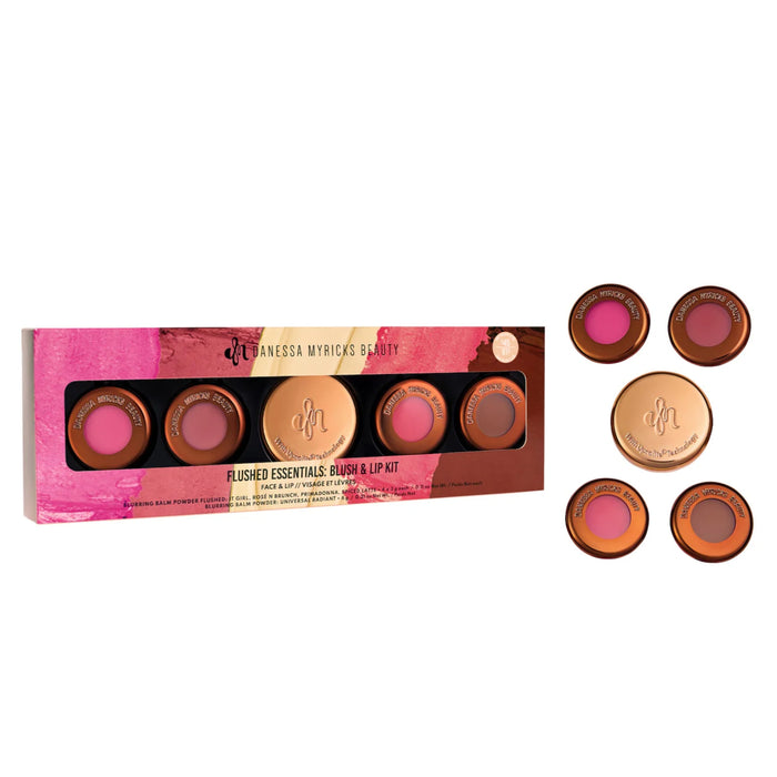 Danessa Myricks Flushed Essentials: Blush & Lip Kit