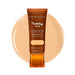 Danessa Myricks Yummy Skin Serum Skin Tint 2 with Swatch behind product