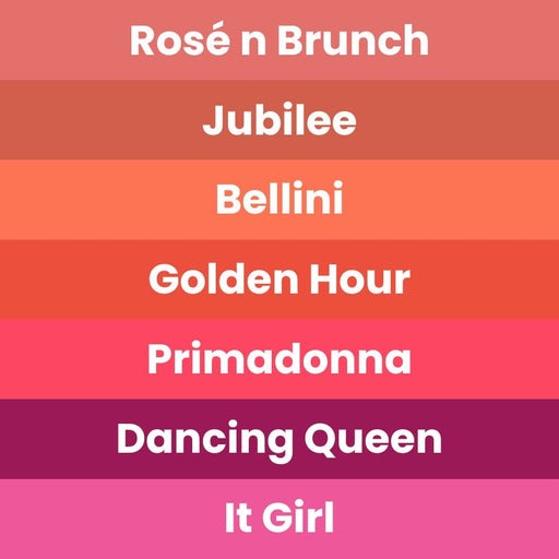 Danessa Myricks Yummy Skin Blurring Balm Flushed Color Chart