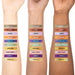 DM Twin Flames Lip Swatches are 3 Different shades of arms