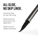 Danessa Myricks Linework Paintbrush Fluid Eyeliner Onyx key benefits