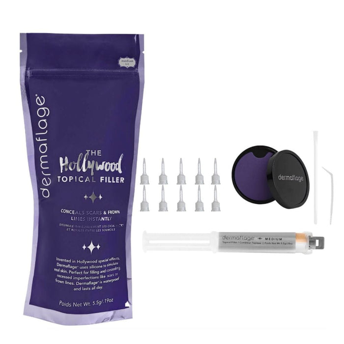 Dermaflage Topical Filler Concealer Kit contents