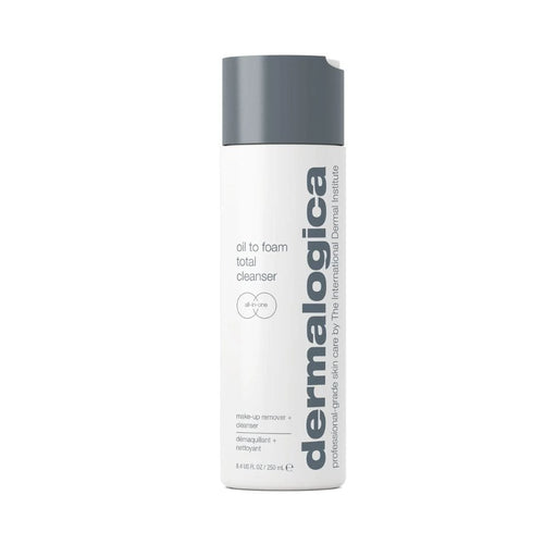 Dermalogica Oil to Foam Total Cleanser with white background