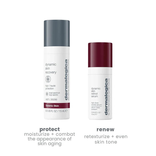 Dermalogica Protect + Renew Set contents with brief benefits