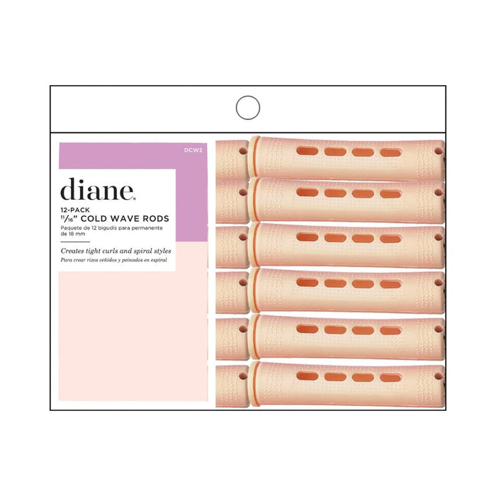 Diane Cold Wave Rods 12 pack 11/16" Sand