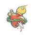 Tinsley Transfer Tattoo FX Vintage Sacred Heart