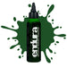 European Body Art Endura Green 4oz bottle with swatch behind