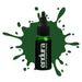 European Body Art Endura Green 1oz bottle with swatch behind