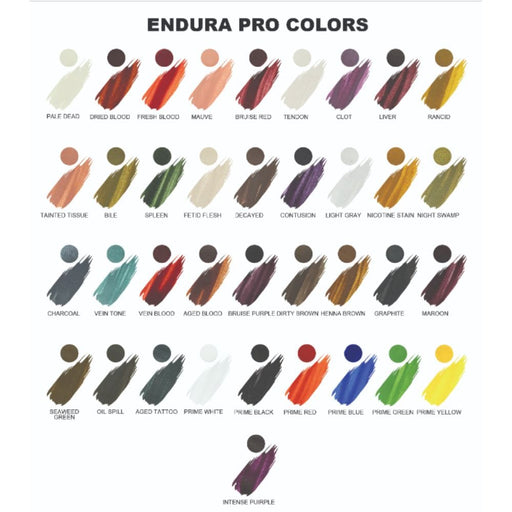 EBA Endura Pro Color Chart