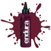 European Body Art Endura Pro Intense Purple 4oz with swatch behind bottle