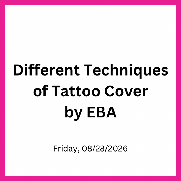 Different Techniques of Tattoo Cover by EBA with Faina Rudshteyn