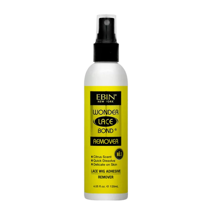 Ebin Wonder Lace Bond Waterproof Adhesive - Remover Spray 4.05oz