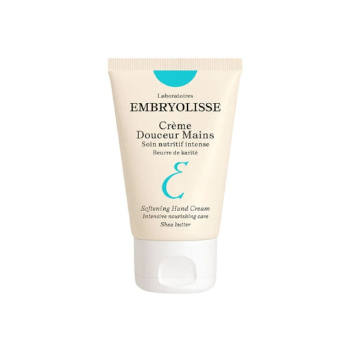 Embryolisse Softening Hand Cream 1.69 oz tube with white background